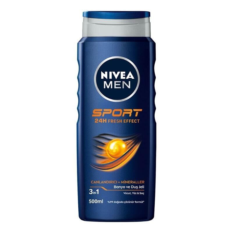 Nivea Men Saç ve Vücut Şampuanı Sport 500 ml