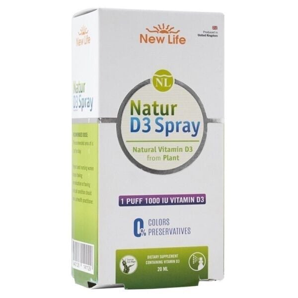 New Life Natur D3 Spray 1000 IU 20 ml