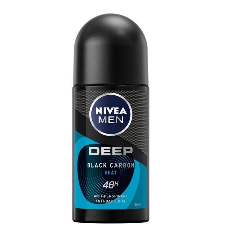Nivea Roll-On Deep Beat Aktif Karbon Erkek 50 ml