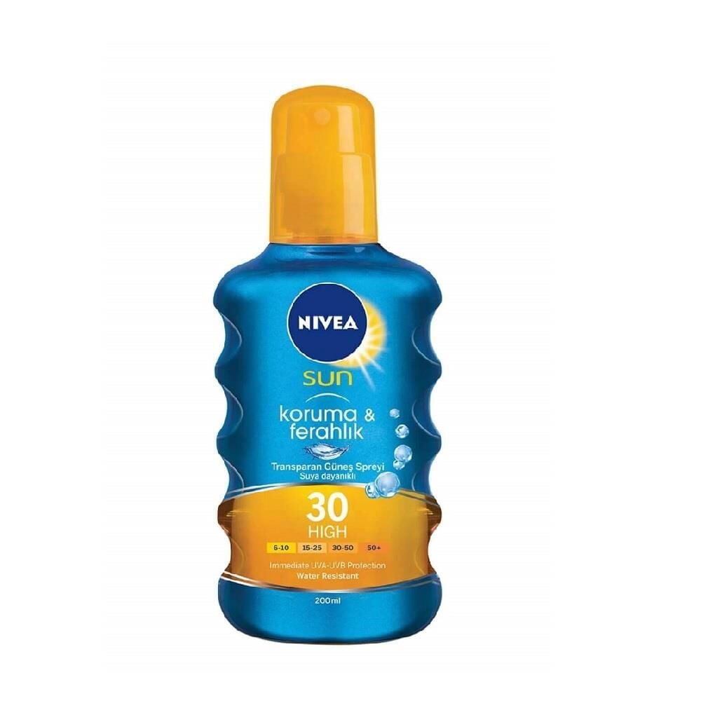 Nivea Sun Koruma  Ferahlık Serinleten Transparan Güneş Spreyi SPF30 200 ml