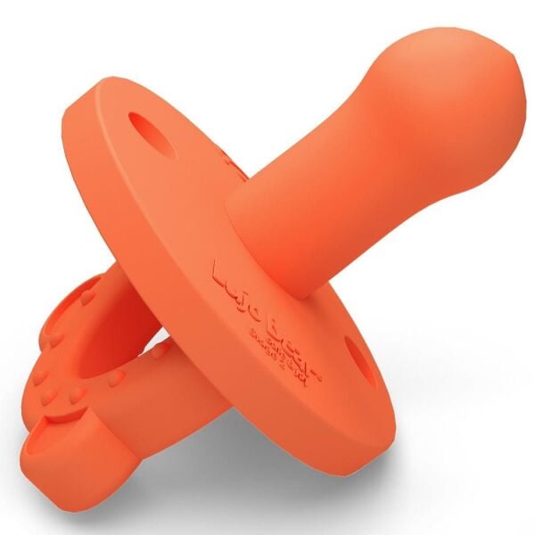 Lujo Bear 0-6 Ay Silikon Emzik ve Diş Kaşıyıcı