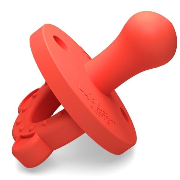 Lujo Bear 0-6 Ay Silikon Emzik ve Diş Kaşıyıcı