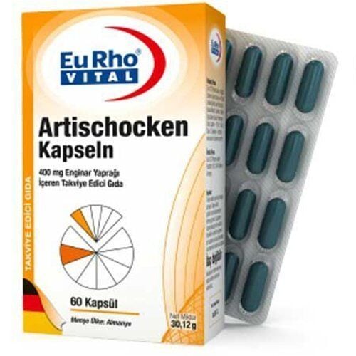 Eurho Vital Artischocken 60 Kapsül