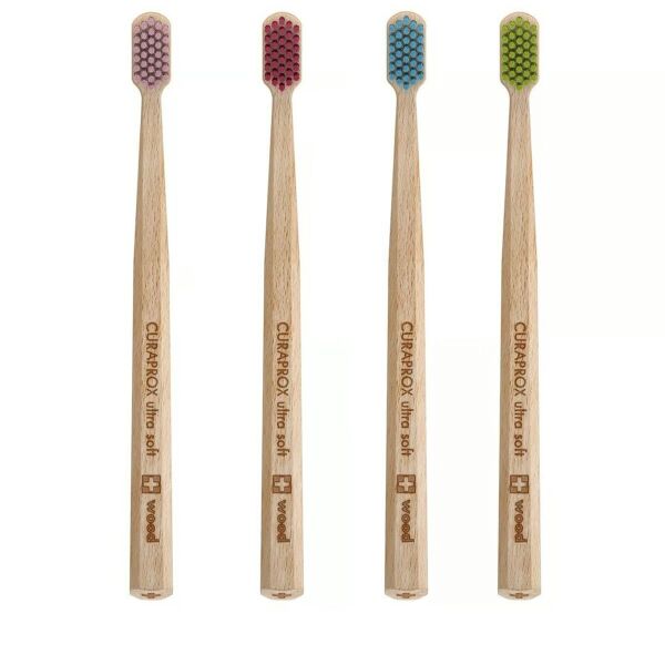 Curaprox Wood Ultra Soft Ahşap Diş Fırçası