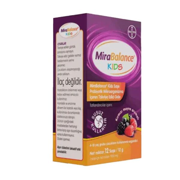 Bayer Mirabalance Kids Probiyotik 12 Saşe