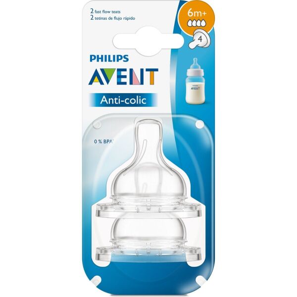 Avent SCF636/27 Klasik Biberon Emziği Kesik Yoğun Akış 6+ Ay 2'li