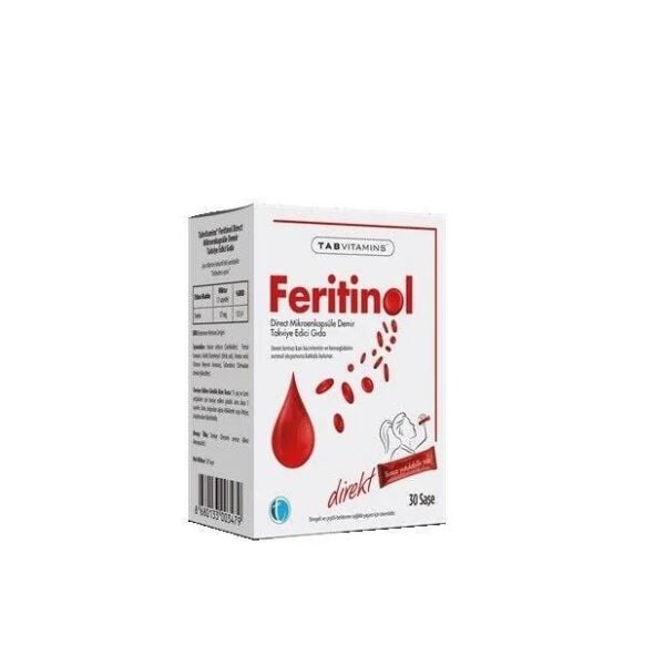 Tab Vitamins Feritinol 30 Direkt Saşe