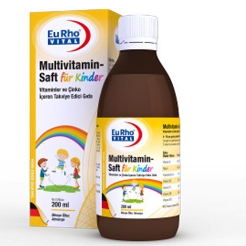 Eurho Vital Multivitamin Saft Fur Kinder 200 ml
