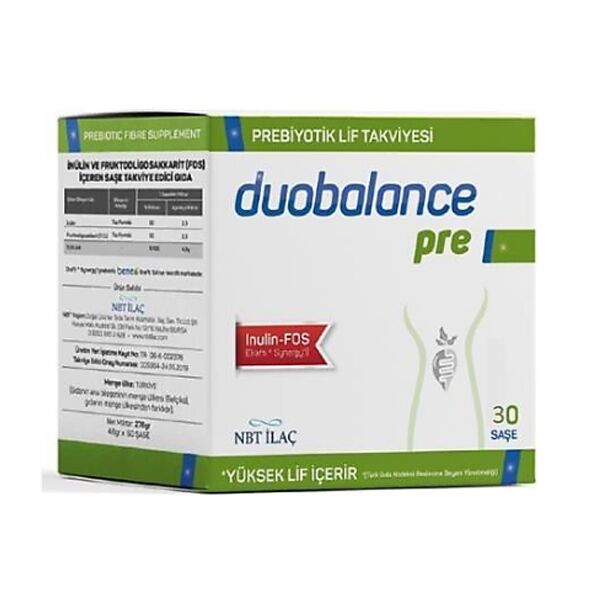 NBT Life Duobalance Pre Prebiyotik Lif içeren 30 Saşe