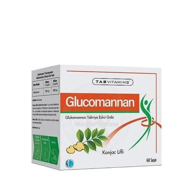 Tab Vitamins GLUCOMANNAN 60 Saşe