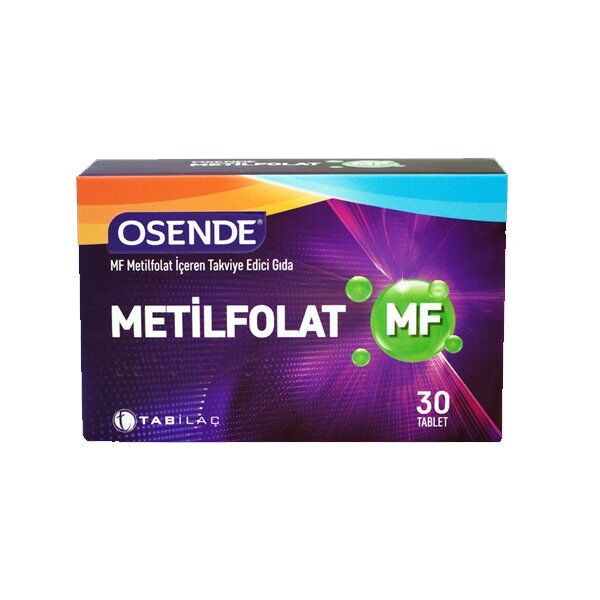 Osende MF Metilfolat 30 Tablet