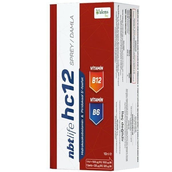 NBT Life HC12 Damla Sprey 10 ml