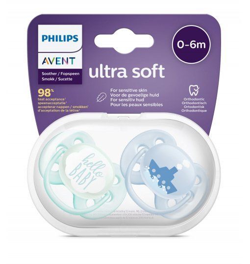Avent 222/01 Ultra Soft Emzik Erkek 0-6 Ay
