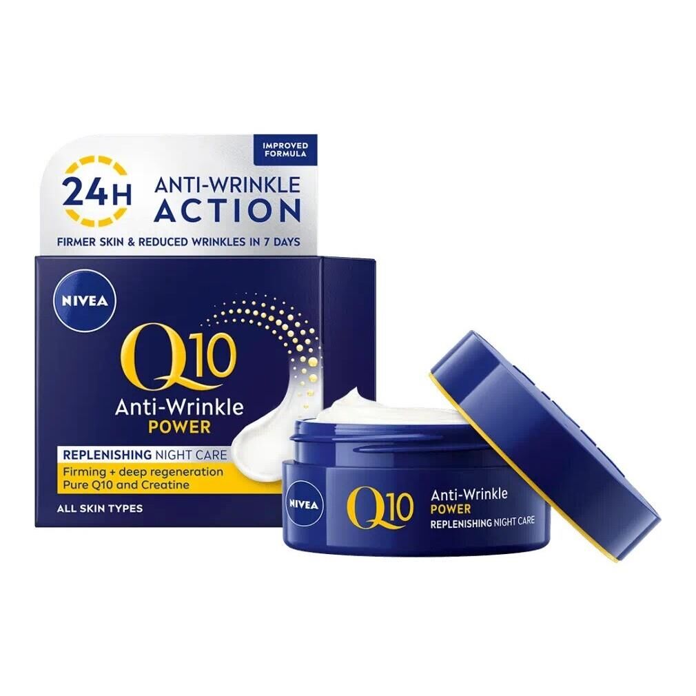 Nivea Visage Q10 Power Gece Bakım Kremi 50 ml