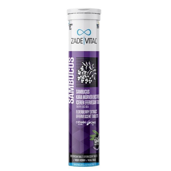 Zade Vital Sambucus Efervesan Tablet