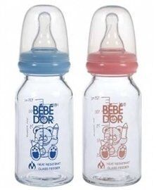 Bebedor Isıya Dayanıklı Cam Biberon 125 ml 40302