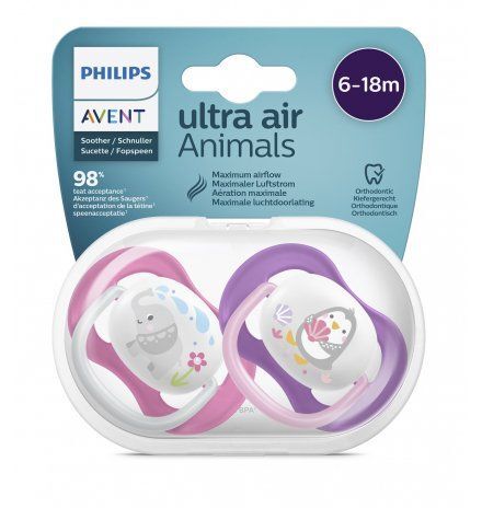 Philips Avent SCF080/08 Ultra Air Emzik Kız 6-18 Ay