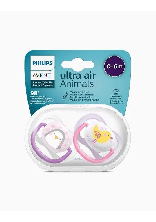 Avent SCF080/06 Ultra Air Animals 0-6 Ay Emzik