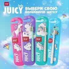 Splat Juicy Lab Gümüş Çocuk Diş Fırçası (Asortili)