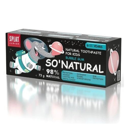 Splat Çocuk Diş Macunu Bubble Gum 73g 6-11 Yaş