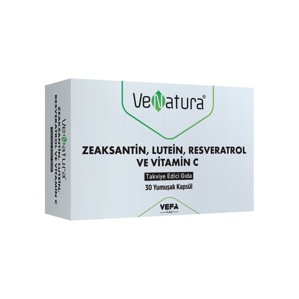 Venatura Zeaksantin Lutein Resveratrol Vitamin C 30 Kapsül