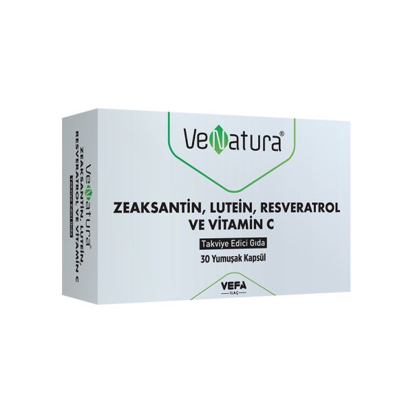 Venatura Zeaksantin Lutein Resveratrol Vitamin C 30 Kapsül