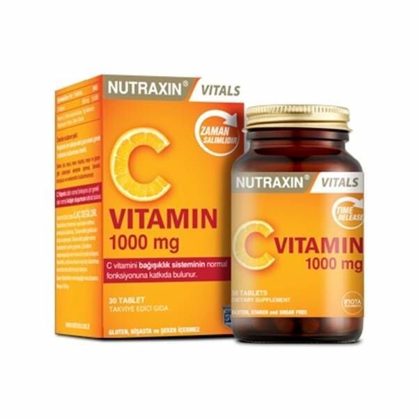 Nutraxin Vitamin C 1000mg 30 tablet