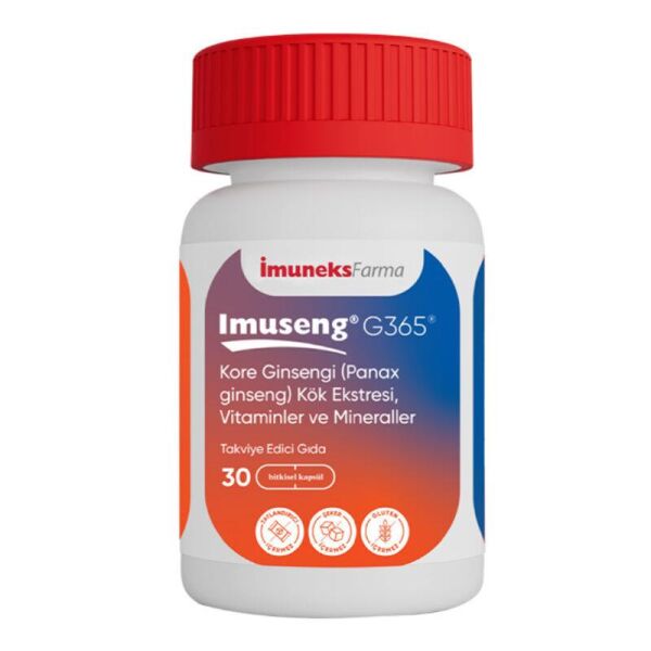 İmuseng G365 30 Kapsül