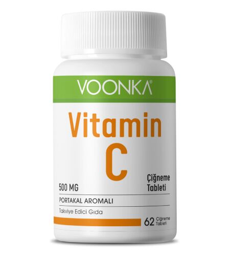 Voonka Vitamin C Çiğneme 60 Tablet
