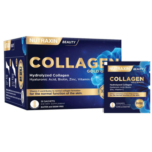 Nutraxin Collagen Gold Quality Hidrolize Kolajen 30 Saşe