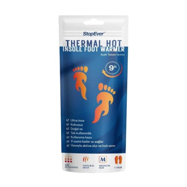 StopEver Thermal Hot Ayak Tabanı Isıtıcı