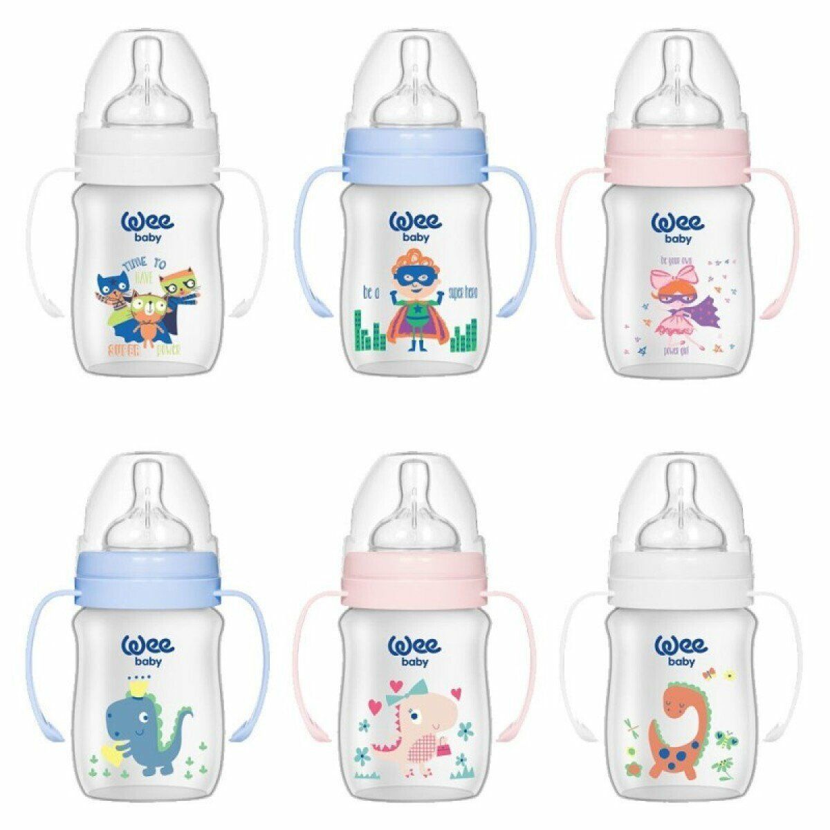 Wee Baby 137 PP Biberon Klasik Kulplu Geniş Ağız 150 ml