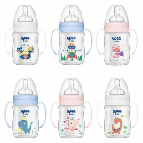 Wee Baby 137 PP Biberon Klasik Kulplu Geniş Ağız 150 ml