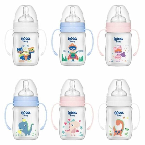 Wee Baby 137 PP Biberon Klasik Kulplu Geniş Ağız 150 ml