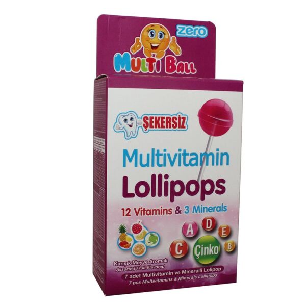 Multiball Zero Vitamin Lolipop 7 li