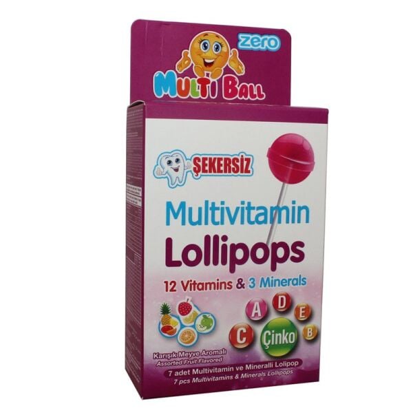 Multiball Zero Vitamin Lolipop 7 li
