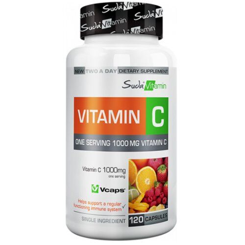 Suda Vitamin C Vitamini 1000 mg 120 Kapsül Avantajlı