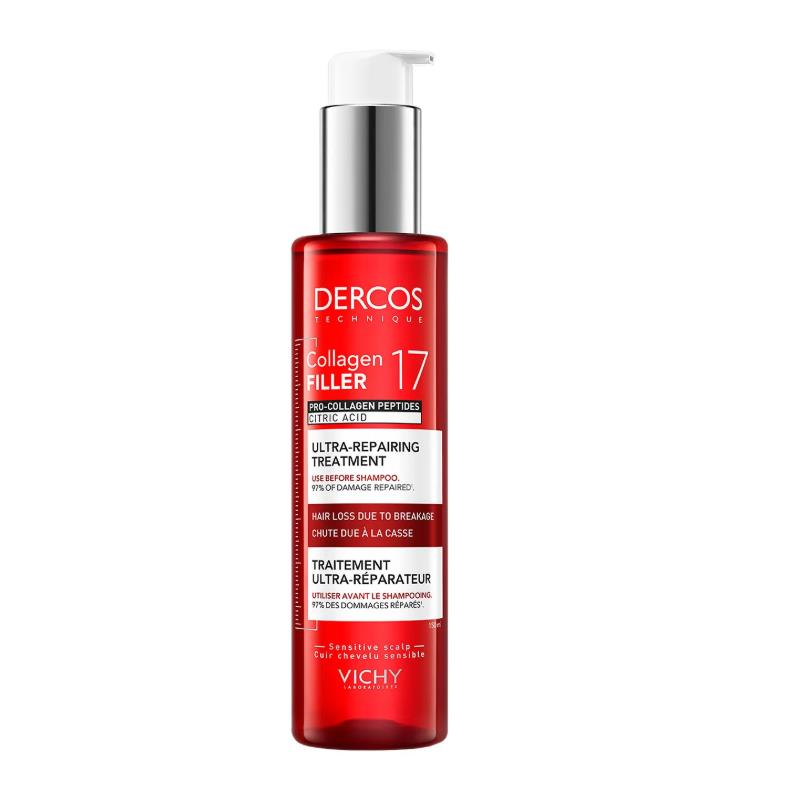 Vichy Dercos Collagen 17 Filler Şampuan Öncesi Bakım 150 ml