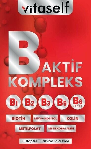 Vitaself B Complex 60 Kapsül