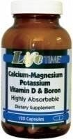 Life Time Calcium Magnesium Potassium Vit.D Boron 120 Kapsül