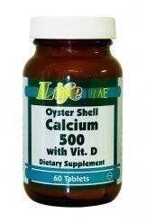 Life Time Calcium Oyster Shell 500 With Vit D