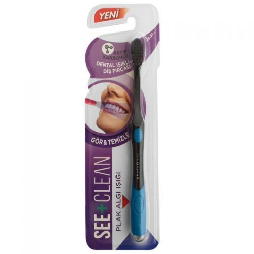 Dentiste See+Clean Dental Işıklı Diş Fırçası Mavi
