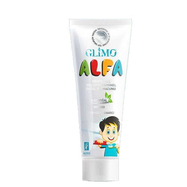Glimo Alfa Doğal Diş Macunu 50 ml