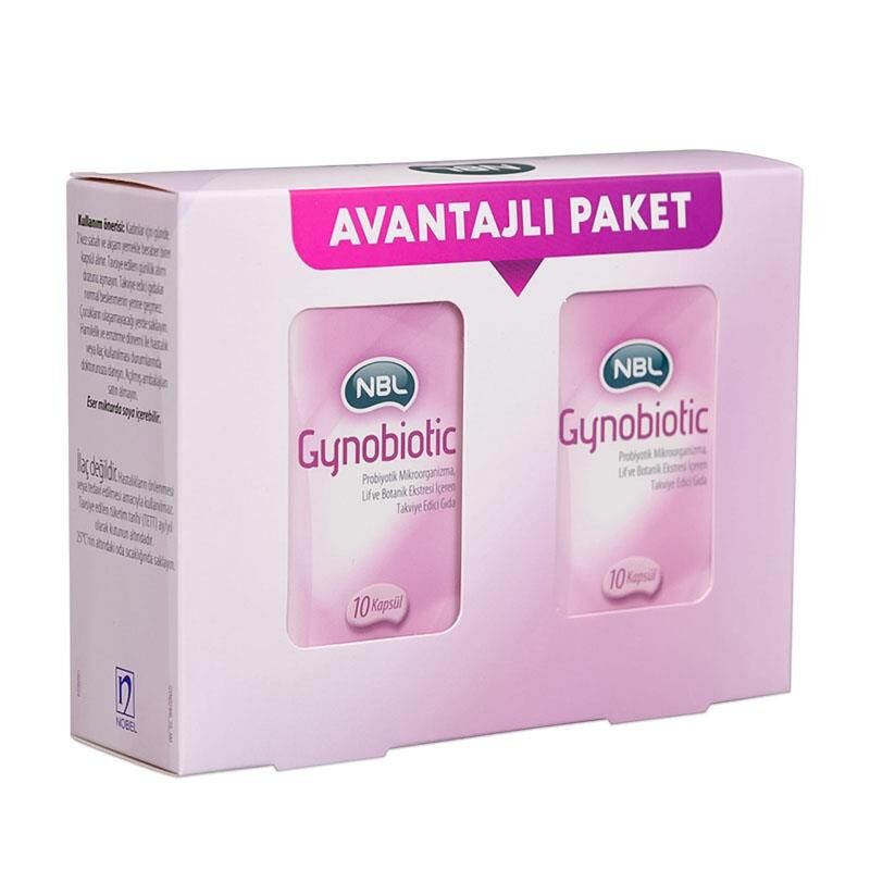NBL Gynobiotic 10 Kapsül - 2'li Kofre