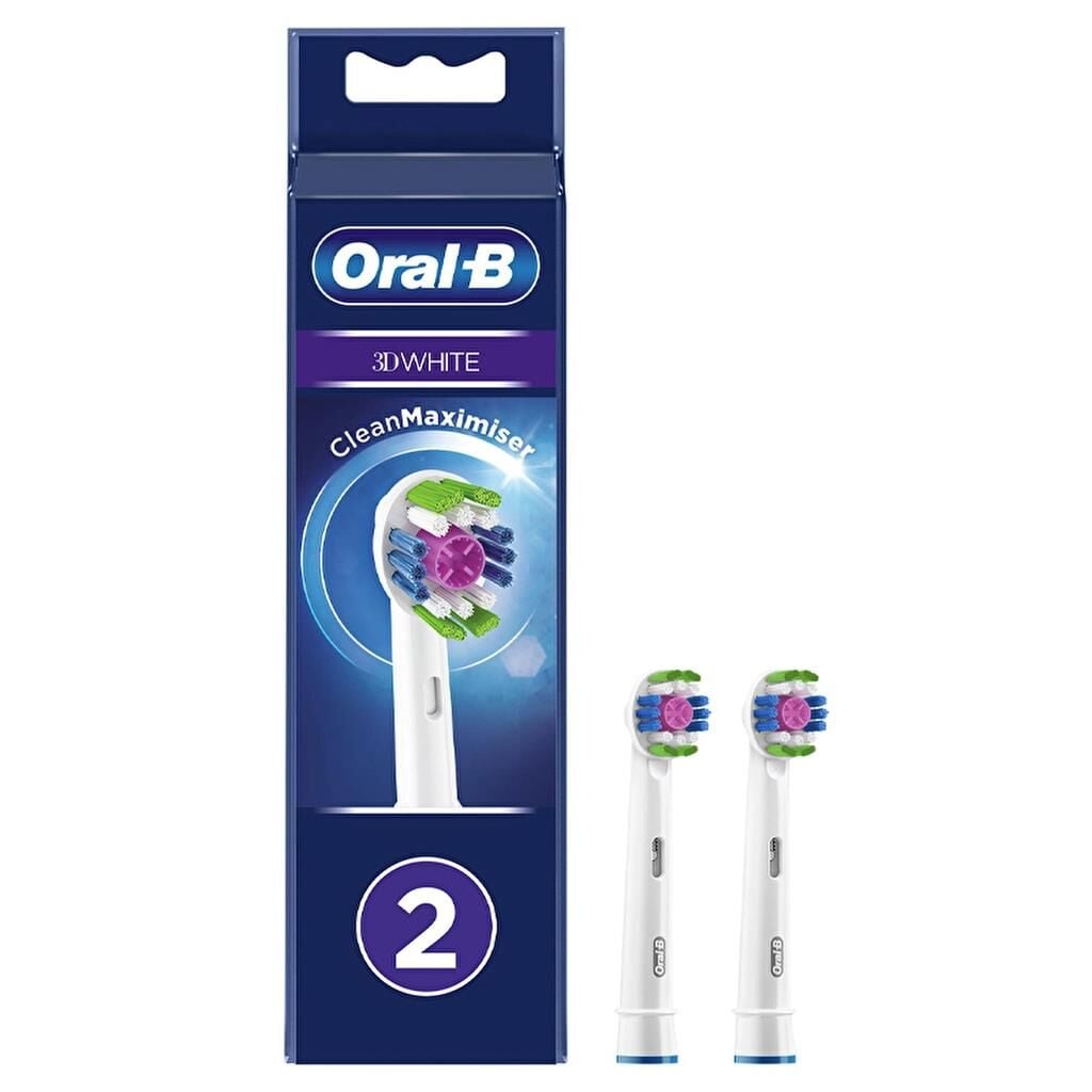 Oral-B Yedek Başlık 3D White 2 li
