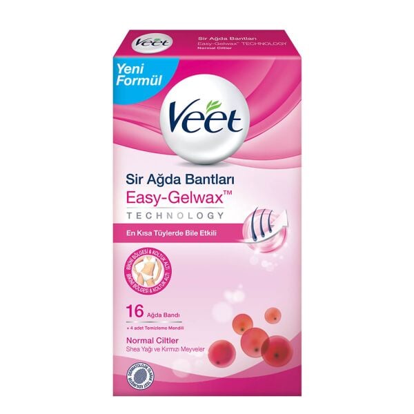 Veet Bikini Bölgesi ve Koltuk Altı Hazır Sir Ağda Bantları