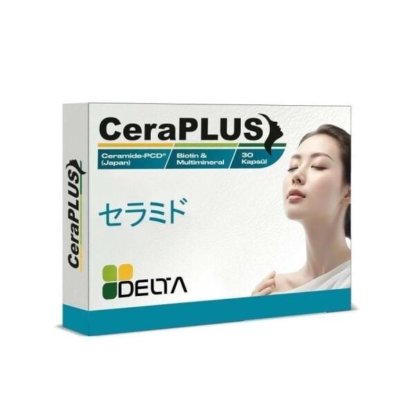 Delta Ceraplus Seramid Biotin Multimineral 30 Kapsül