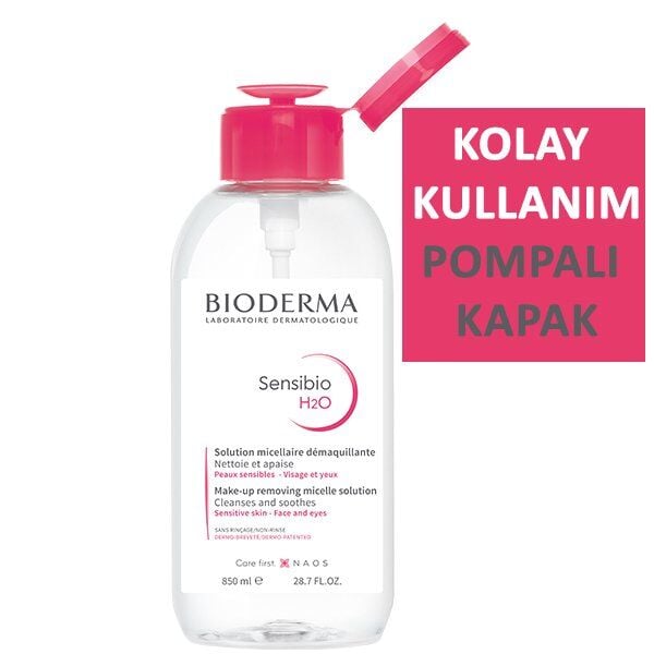 Bioderma Sensibio H2O 850 ml Misellar Su