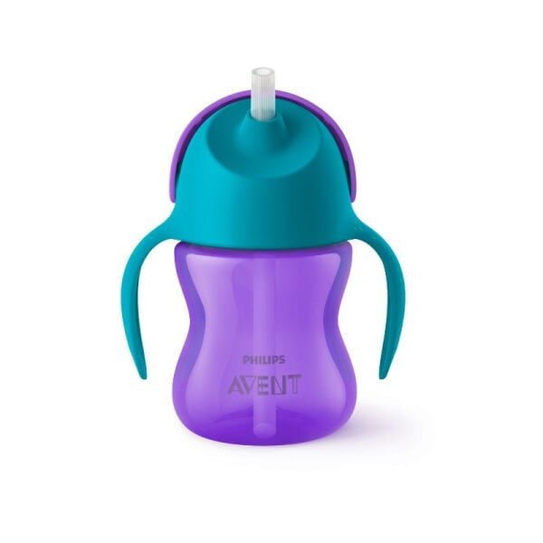 Avent SCF796/02 Desenli Pipetli Bardak 200 ml - Kız