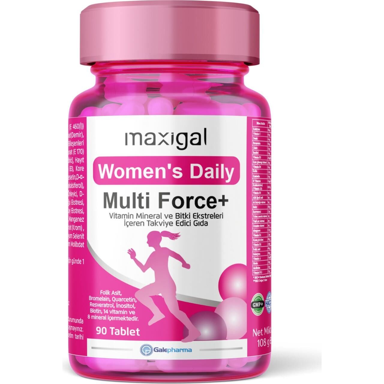 Maxigal Women’s Daily Multi Force Vitamin Mineral 90 Tablet